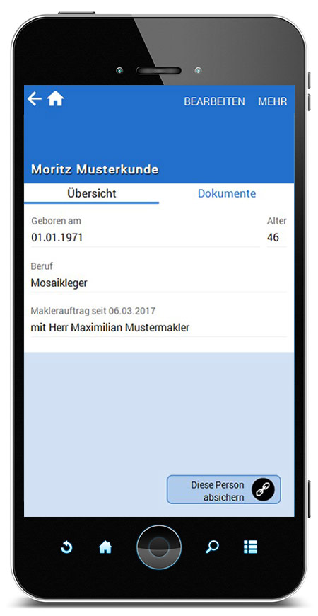 Personen erfassen